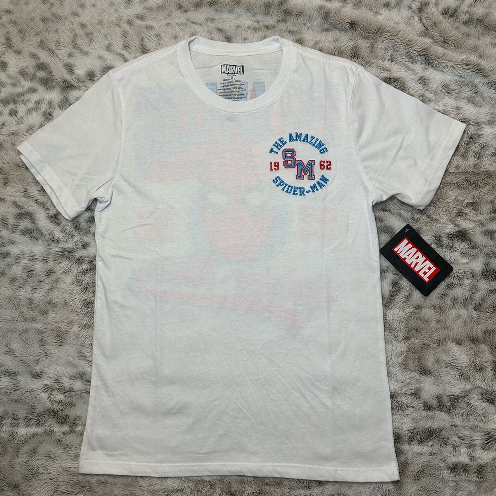Marvel White Spider-Man T-Shirt for Boys